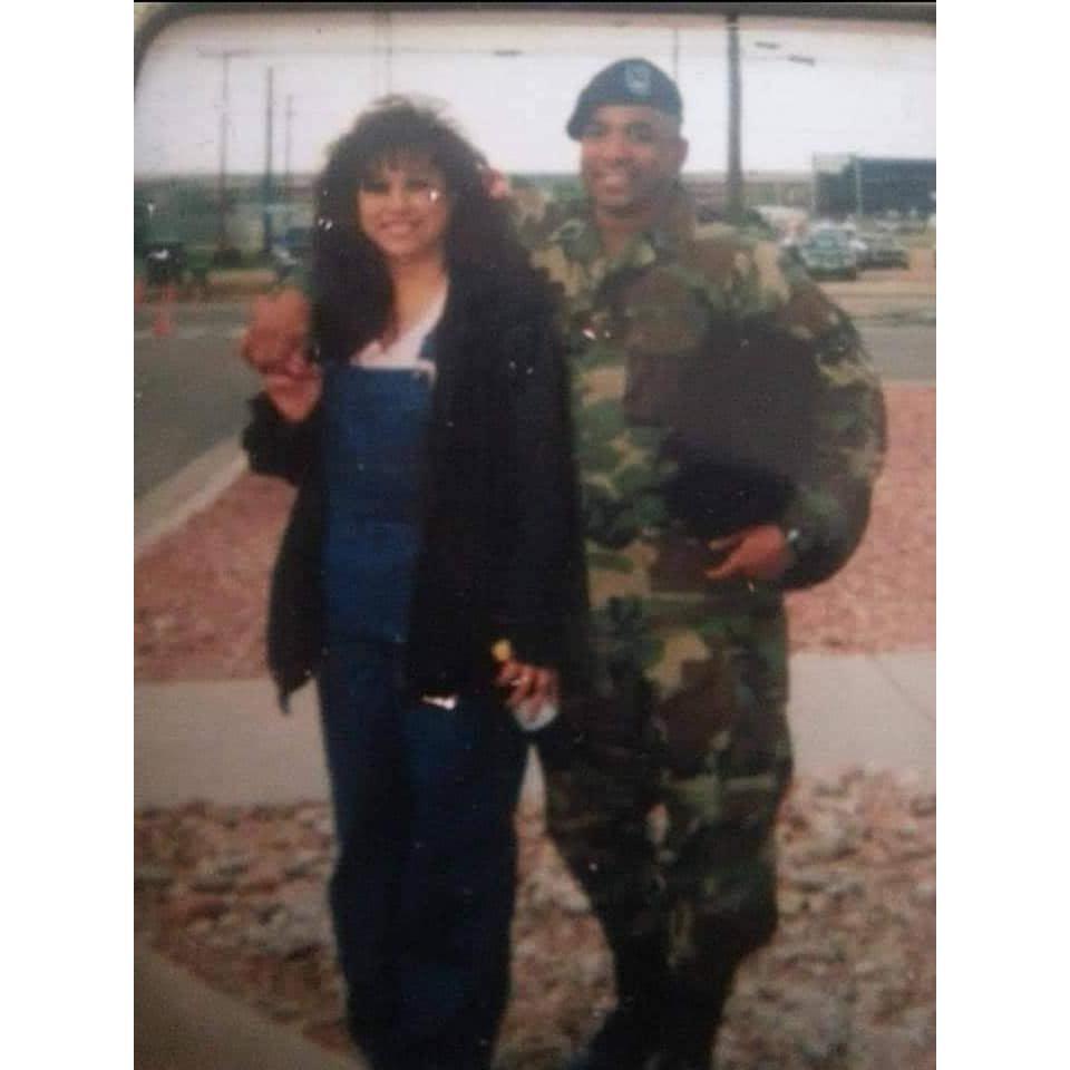 Our first concert date on Ft. Carson.