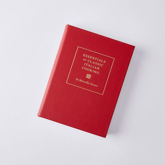 Leather Bound Essentials of Classic Italian Cooking Cookbook
