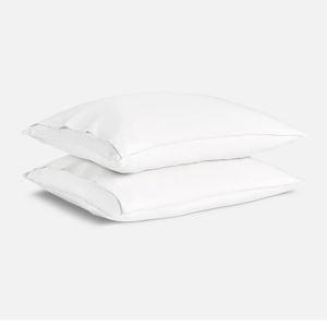 King Linen Pillowcase Set- White