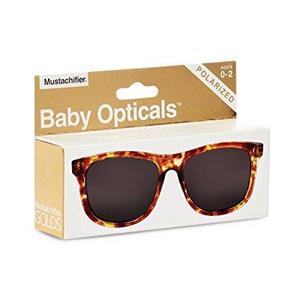 FCTRY Baby Opticals - Polarized Sunglasses w/ Strap - Kids/Girl/Boy (Tortoise Shell)(Ages 0-2)