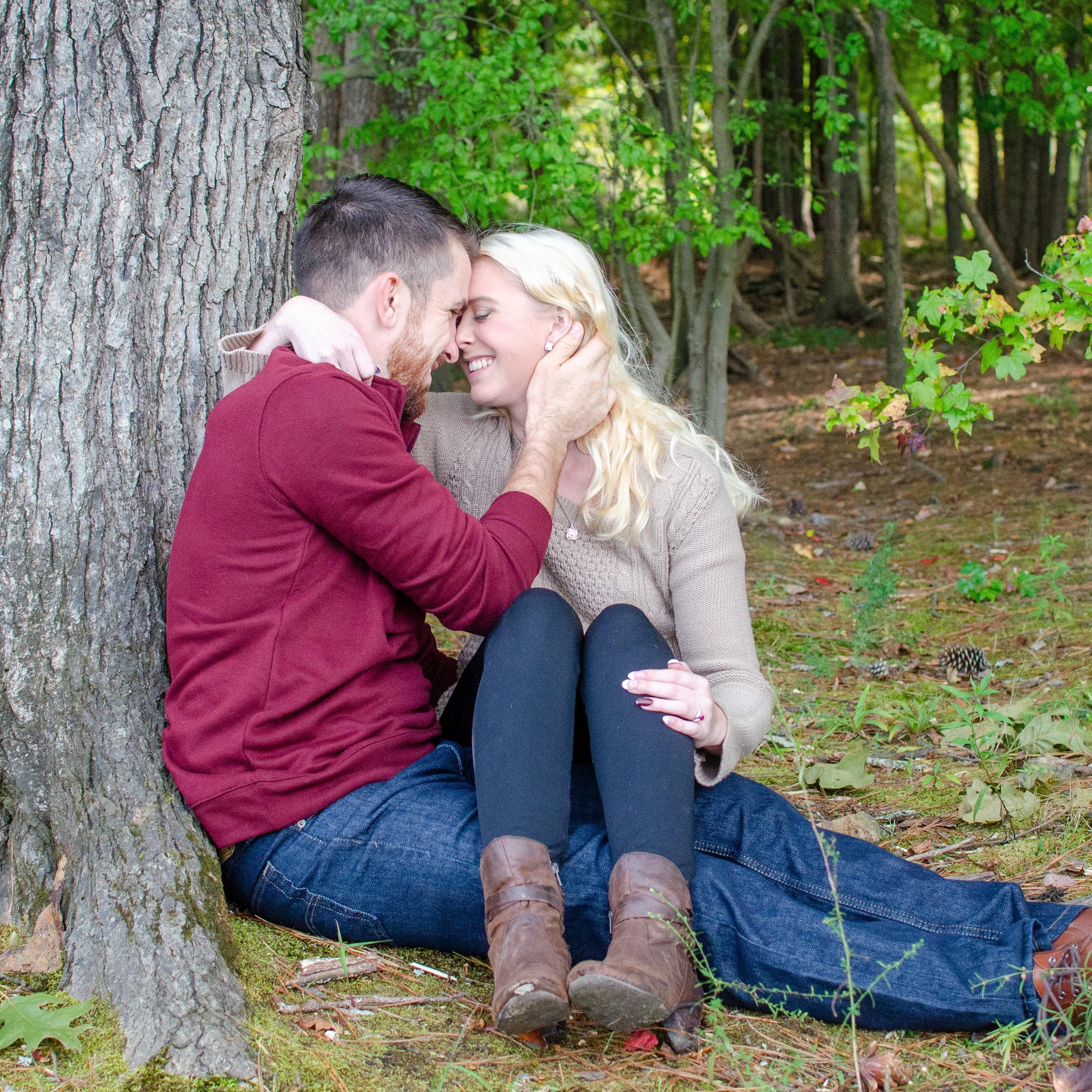 Where we first felt love: Falls Lake, NC