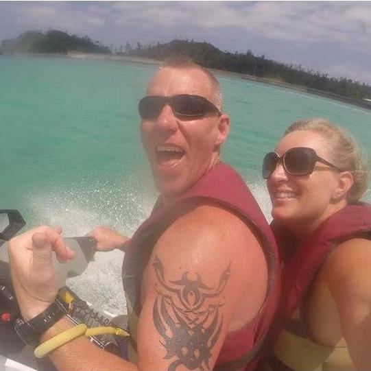 Jet Skiing at Okuma in Okinawa, Japan May 2015