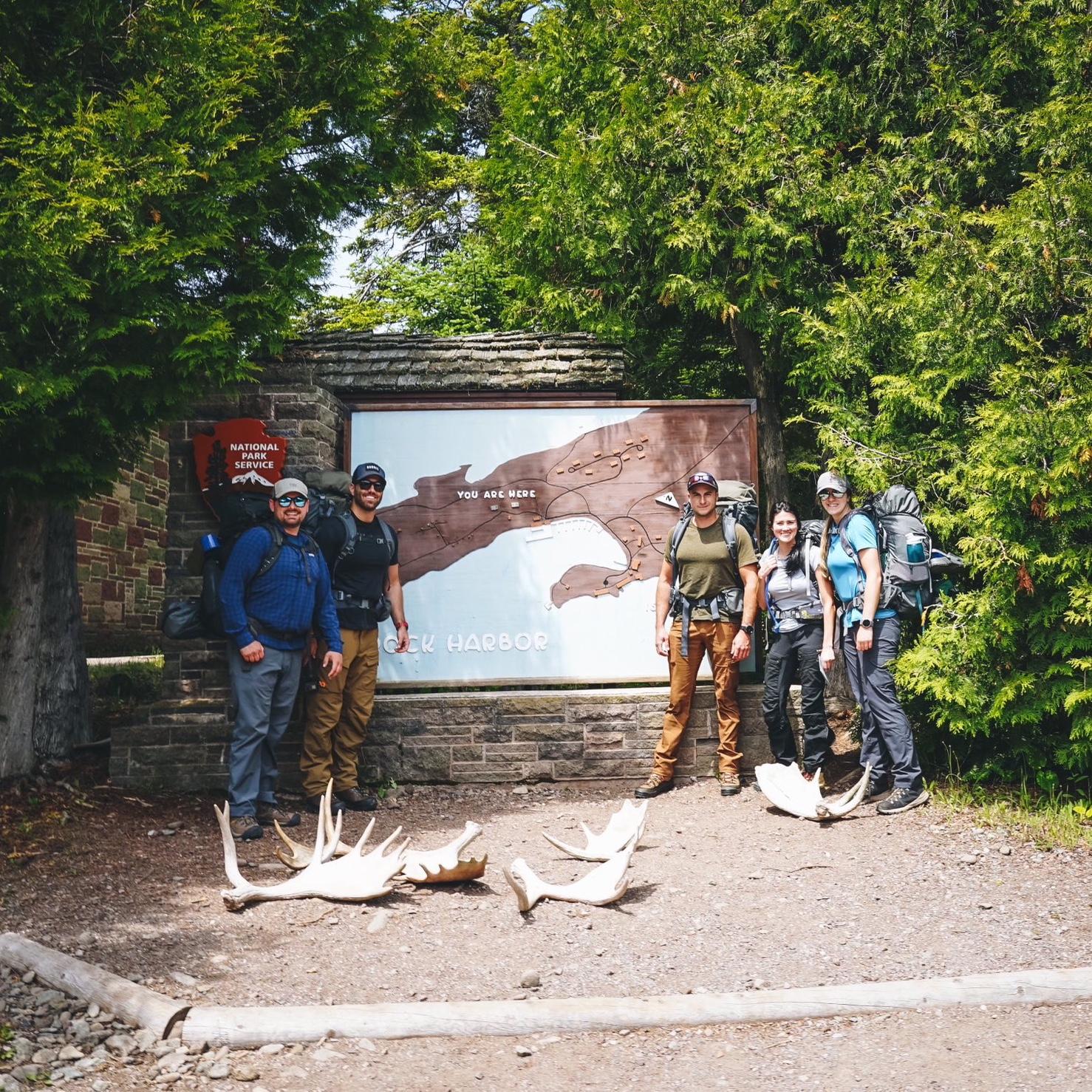 Backpacking on Isle Royale