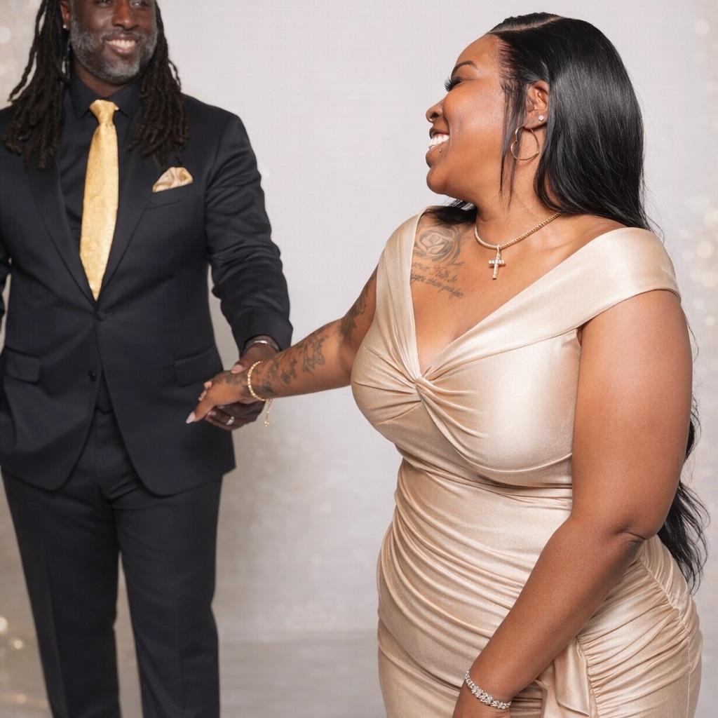 Knowing he will forever hold my hand-brings a joy that can’t be described