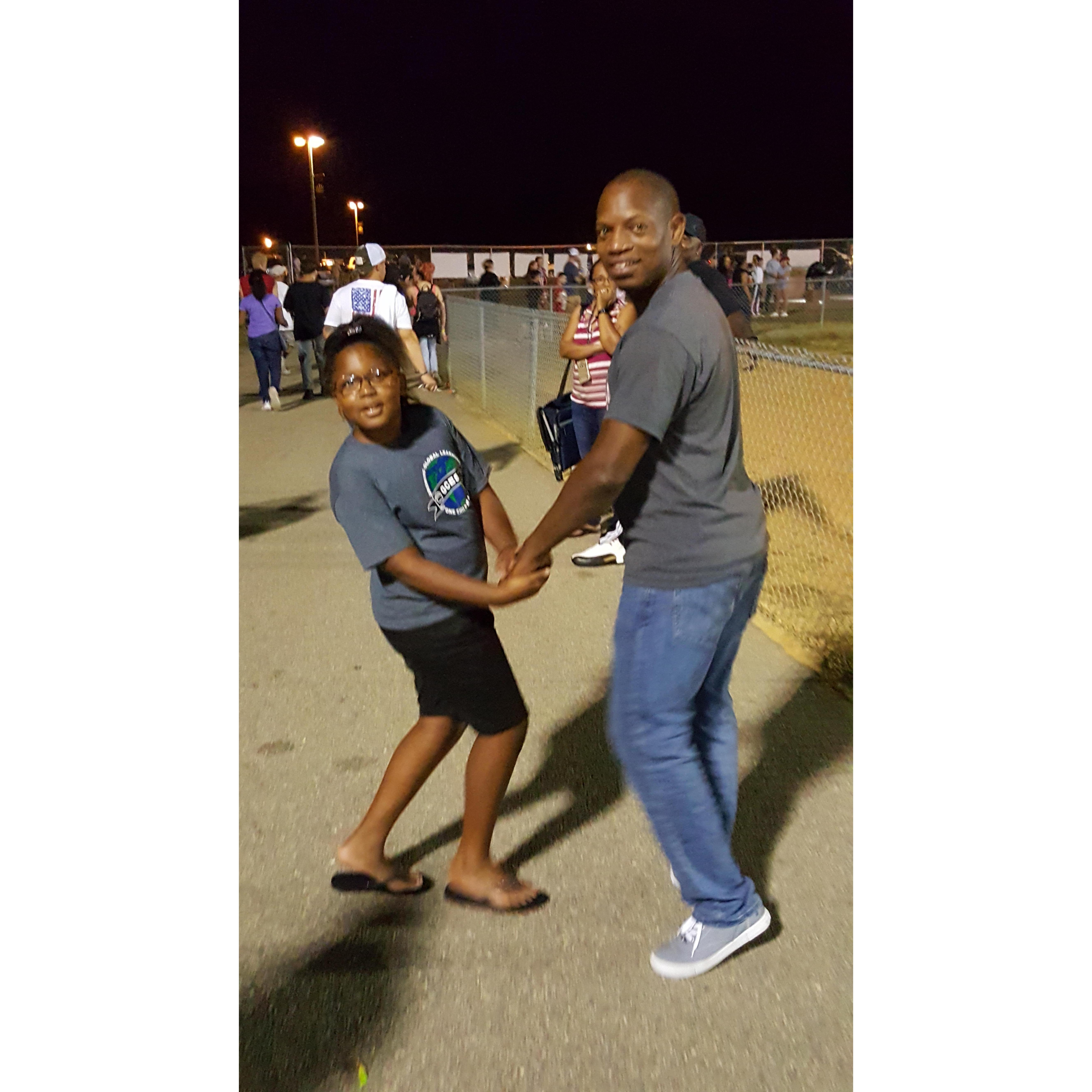 High School Football game GCH 2016
