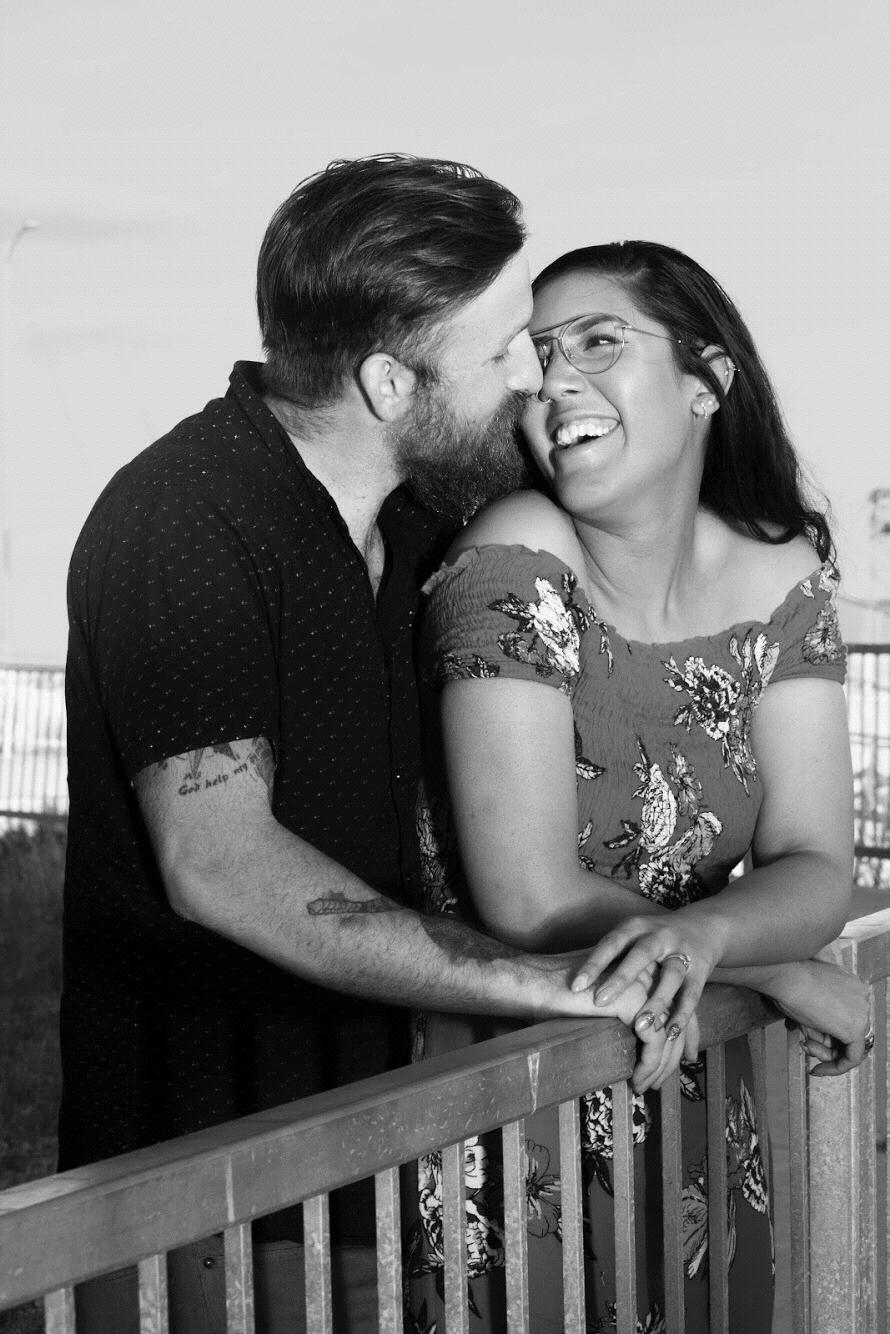 Engagement photo // By Tommy Porter