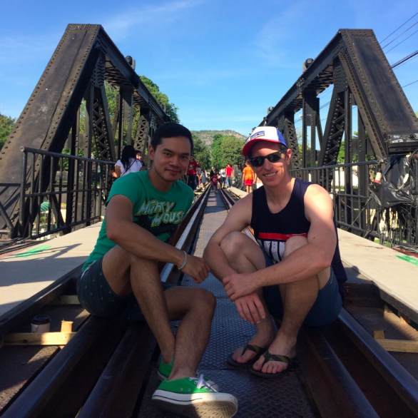 Bridge over the River Kwai in Kanchanaburi, Thailand