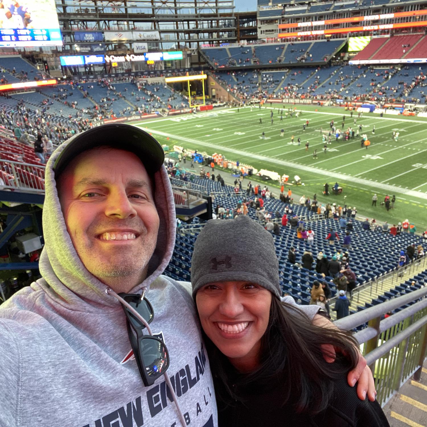 Pats vs Dolphins in Foxboro - January 2, 2023
NE 23- MIA 21