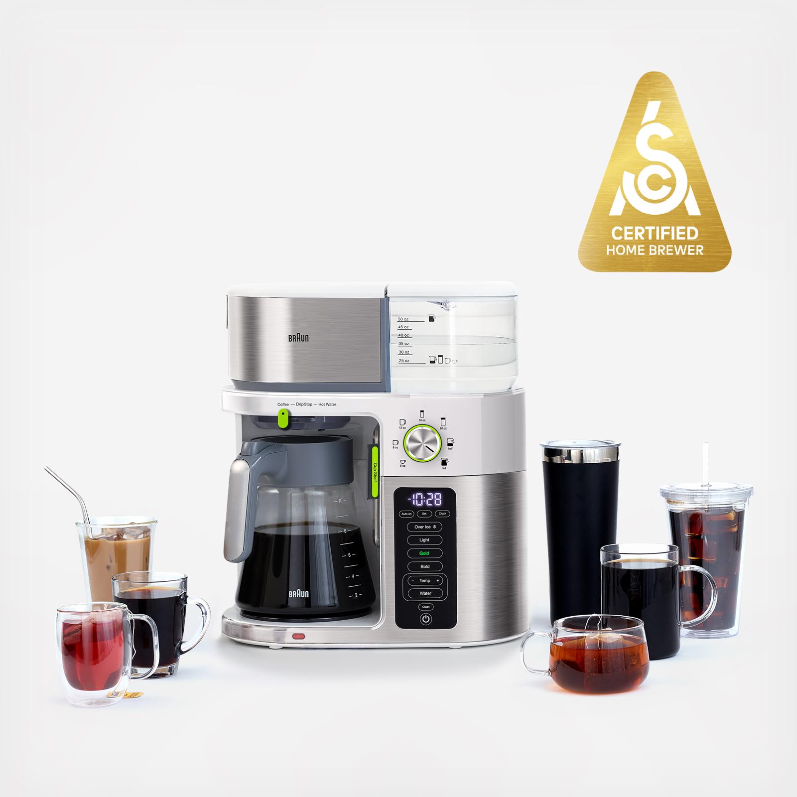 Braun, Multiserve Coffee Maker With Hot Water Spout | Zola