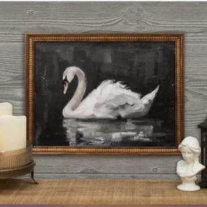 Moody Swan Frame Wall Decor | Hobby Lobby