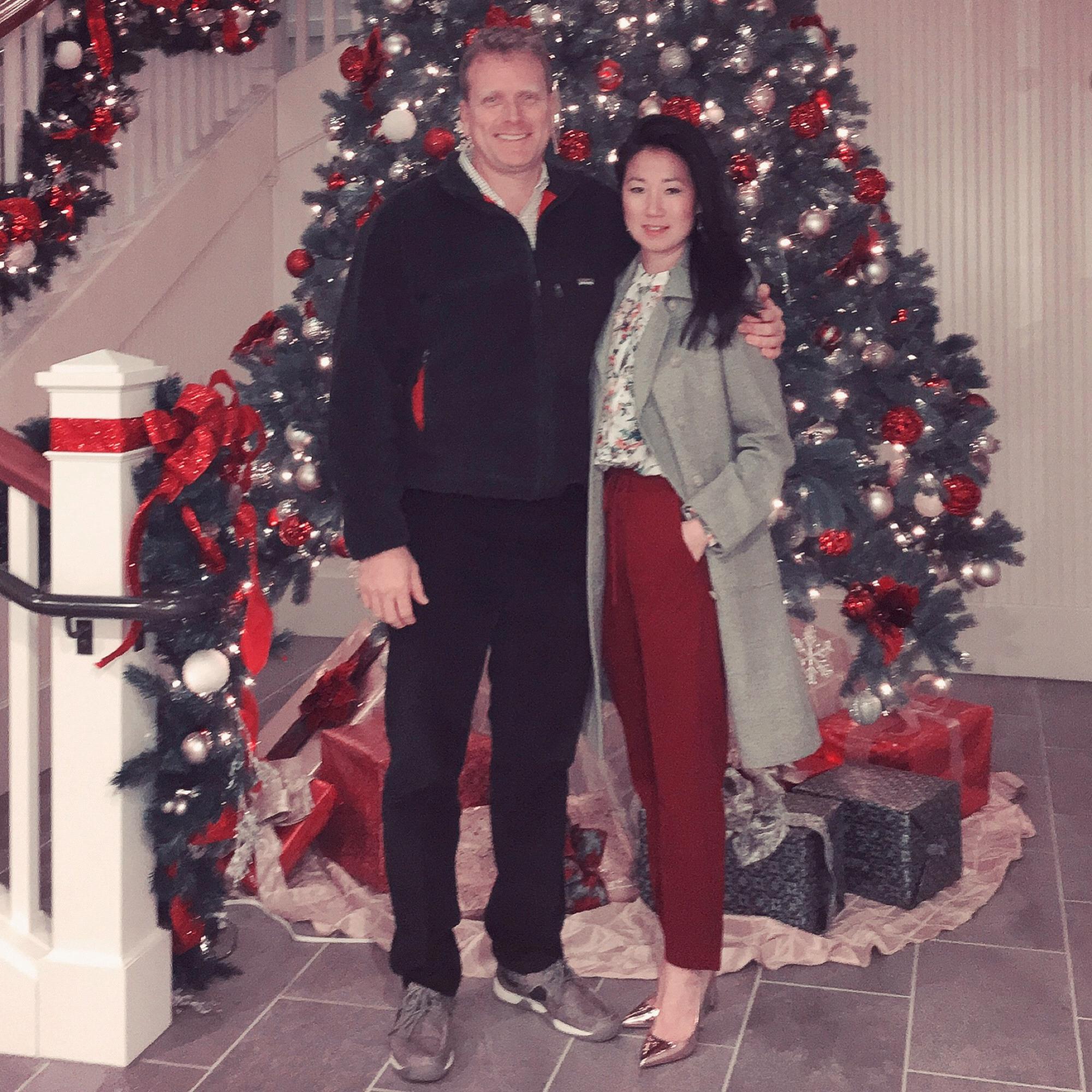 Christmas Eve dinner, Beauport Hotel, Gloucester, MA, Dec 2017