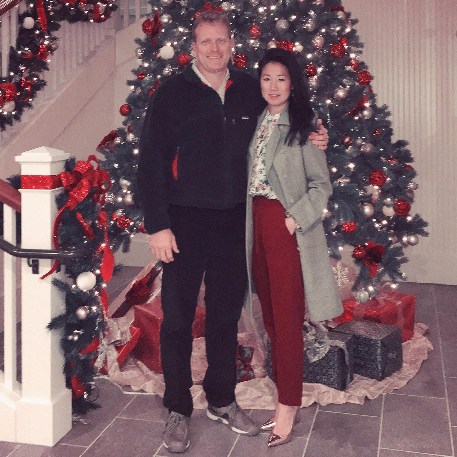 Christmas Eve dinner, Beauport Hotel, Gloucester, MA, Dec 2017