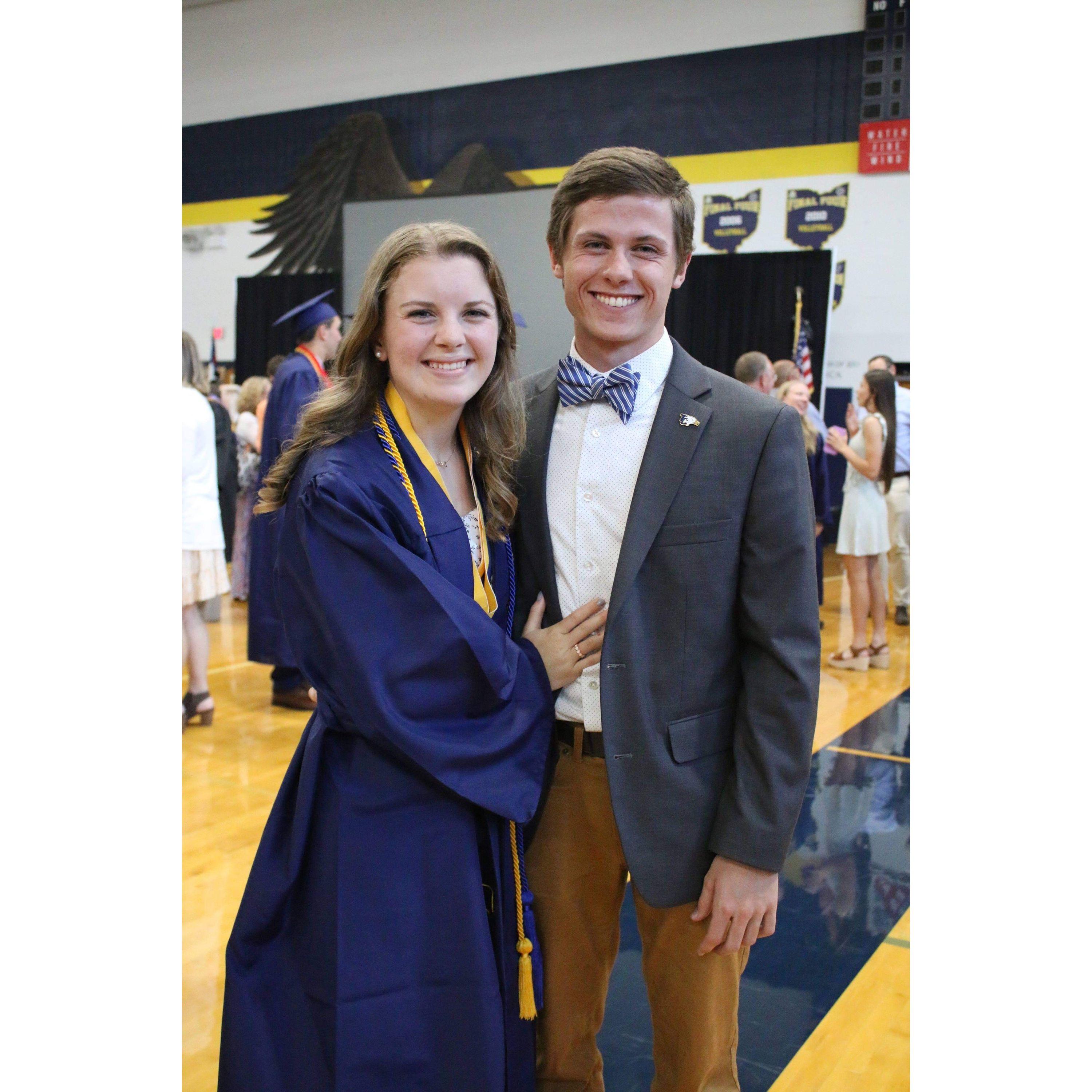May 29, 2021 - Nadia's graduation from high school!