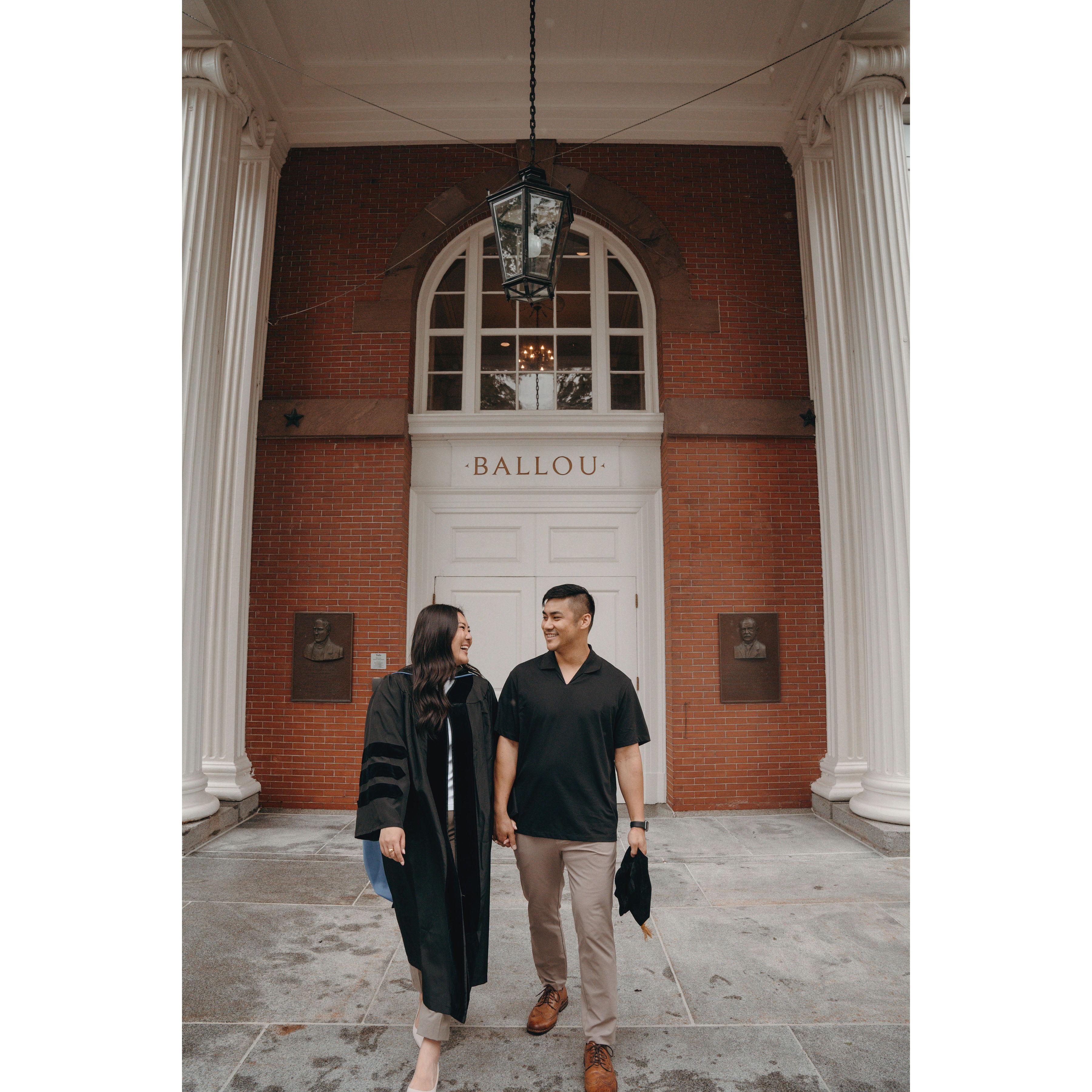 Christine’s OT school graduation! May 2023