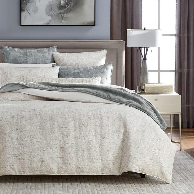 Hudson Park Collection Tweed Texture Duvet Cover, King - Exclusive
