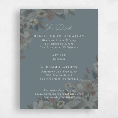 Teal, Blue Wedding Enclosure - Canopy