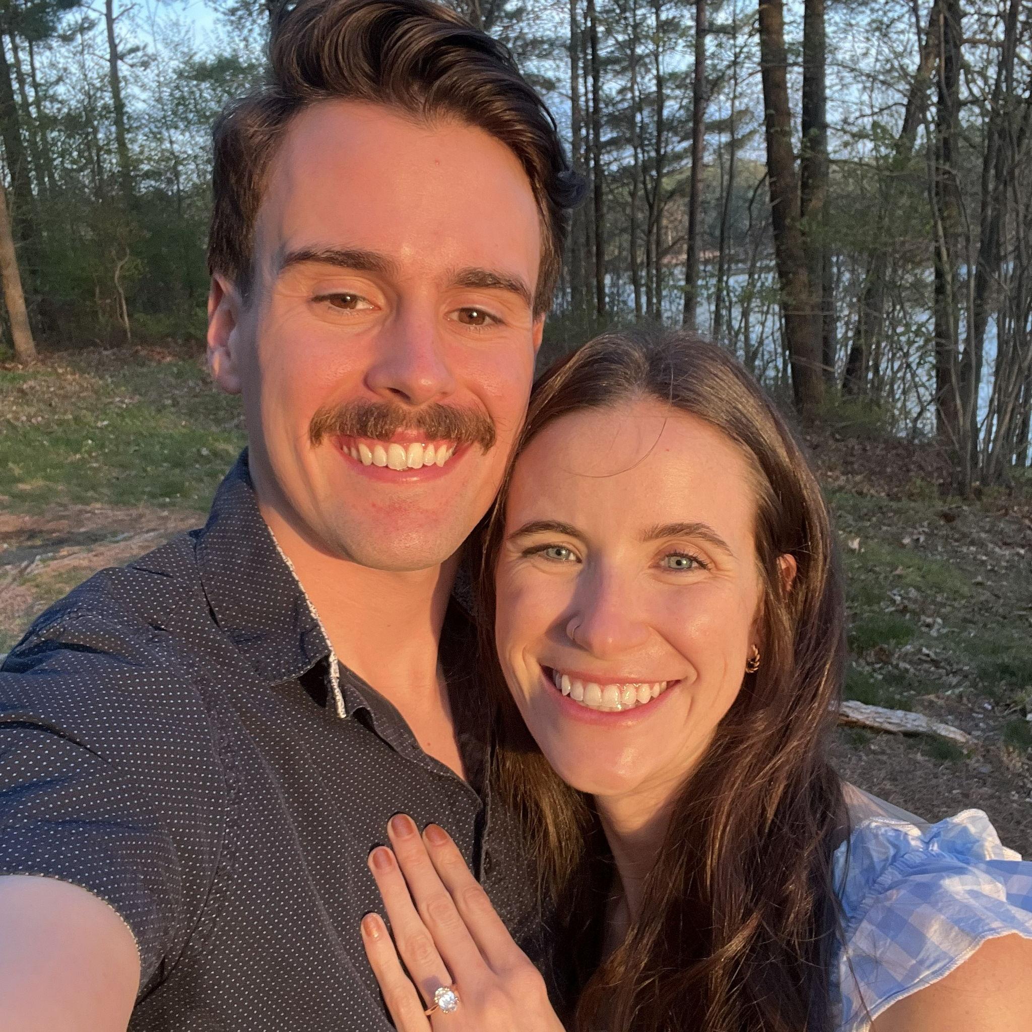 The day we got engaged!