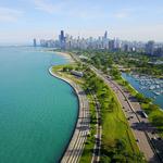 Bike, walk, or run the Lakefront Trail