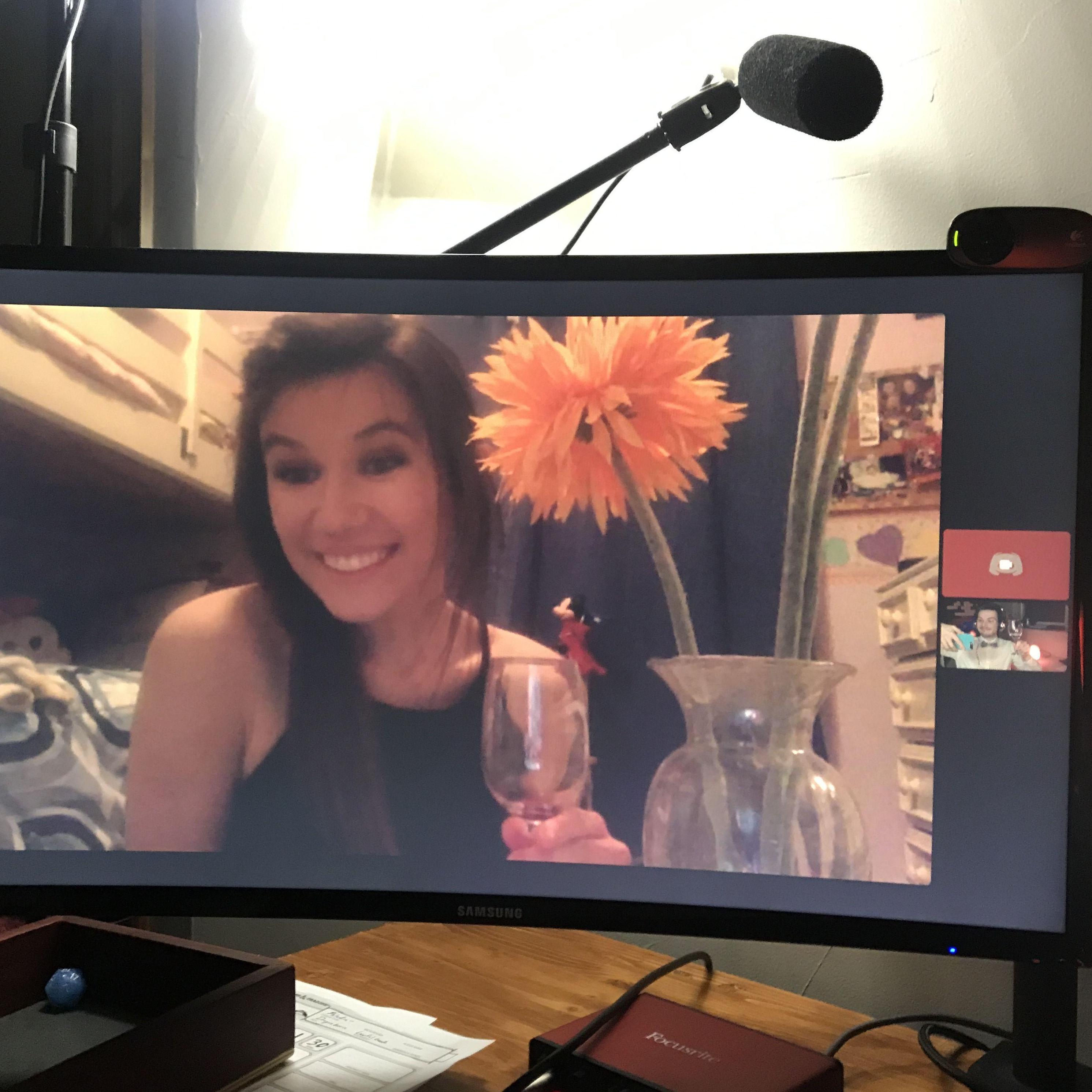 Kristen taking Russell on a date during shutdown - '20