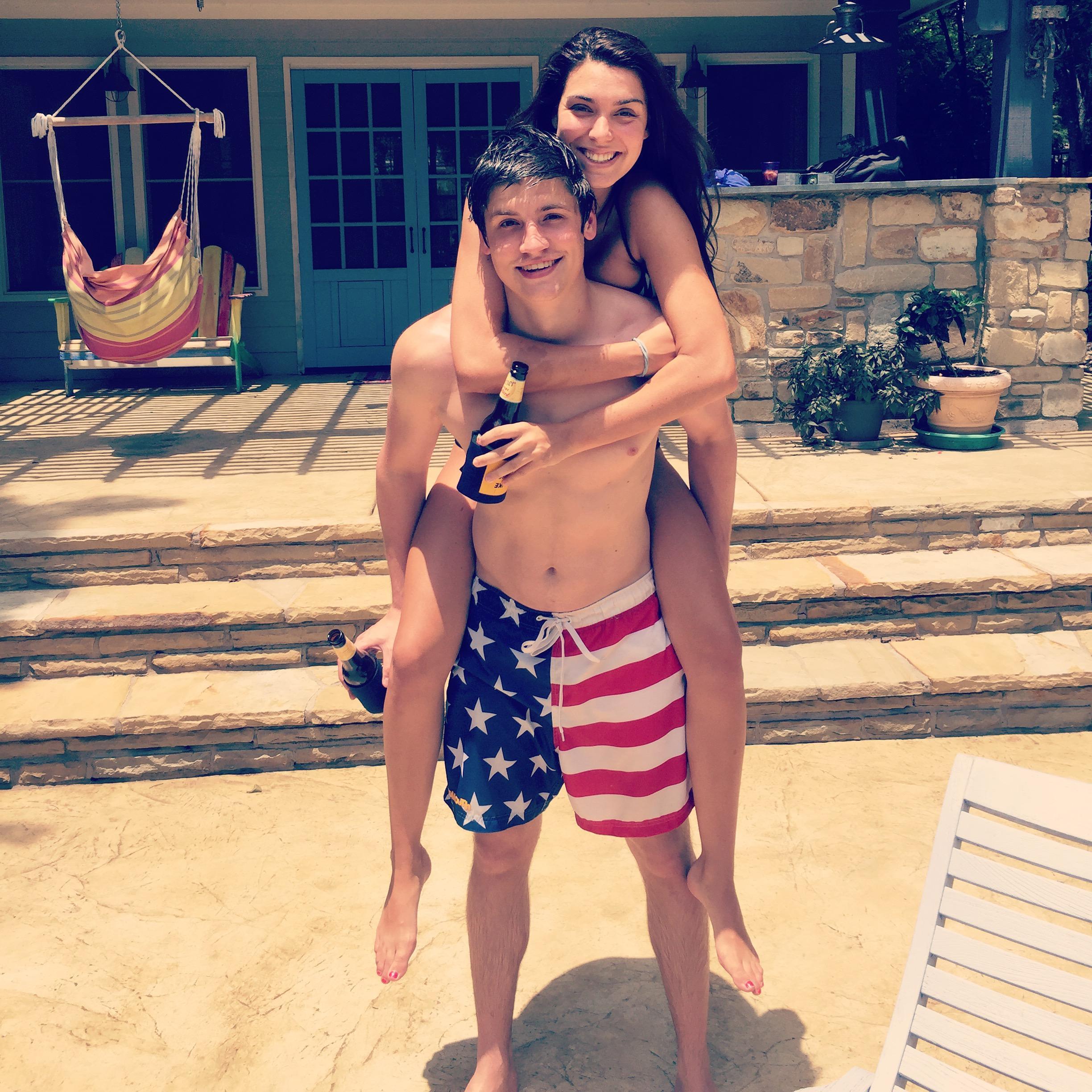 Spending our first summer together, 2015