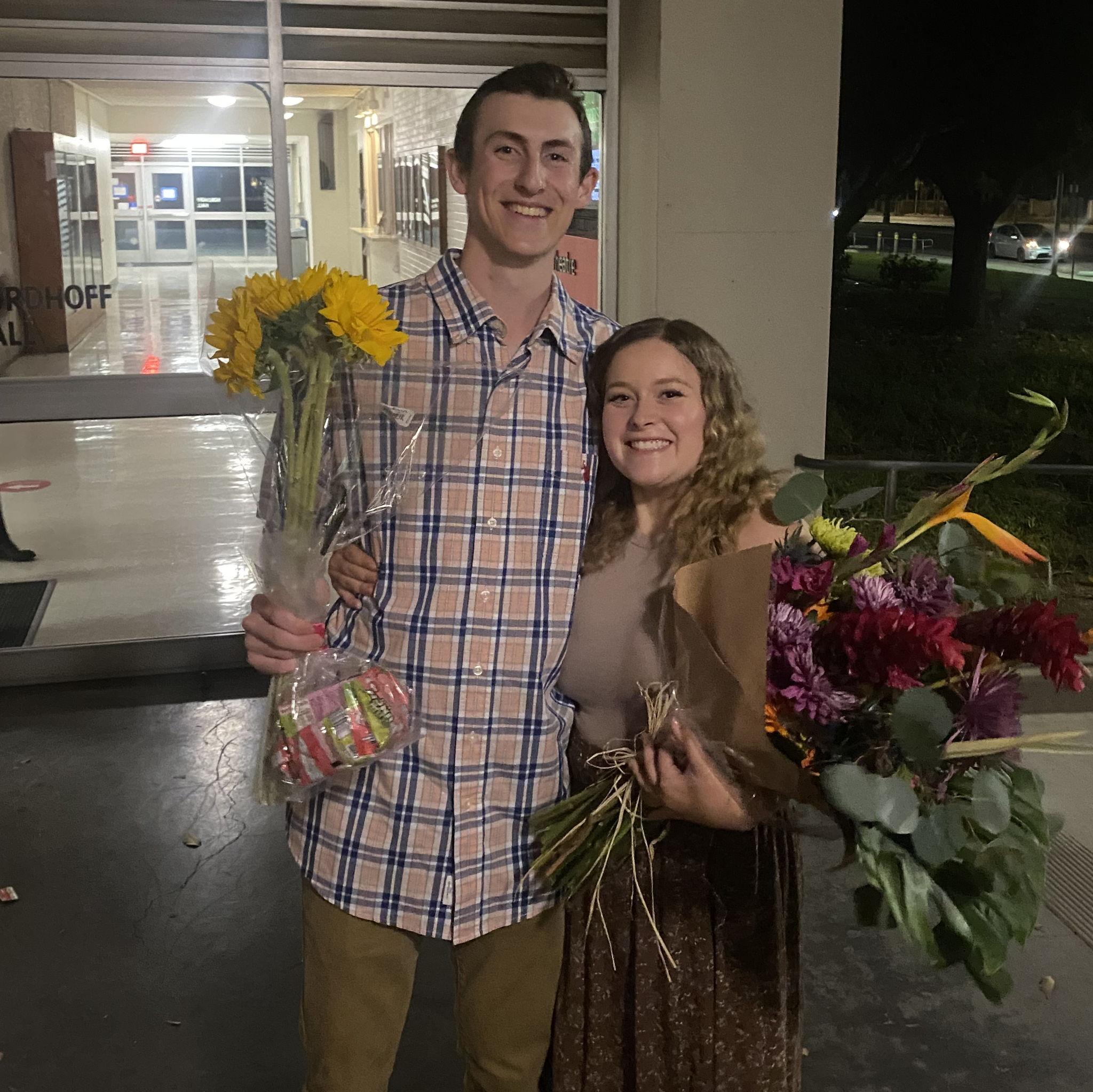One of many moments where showing up meant everything—Johnny visiting Hailey during her college performance.