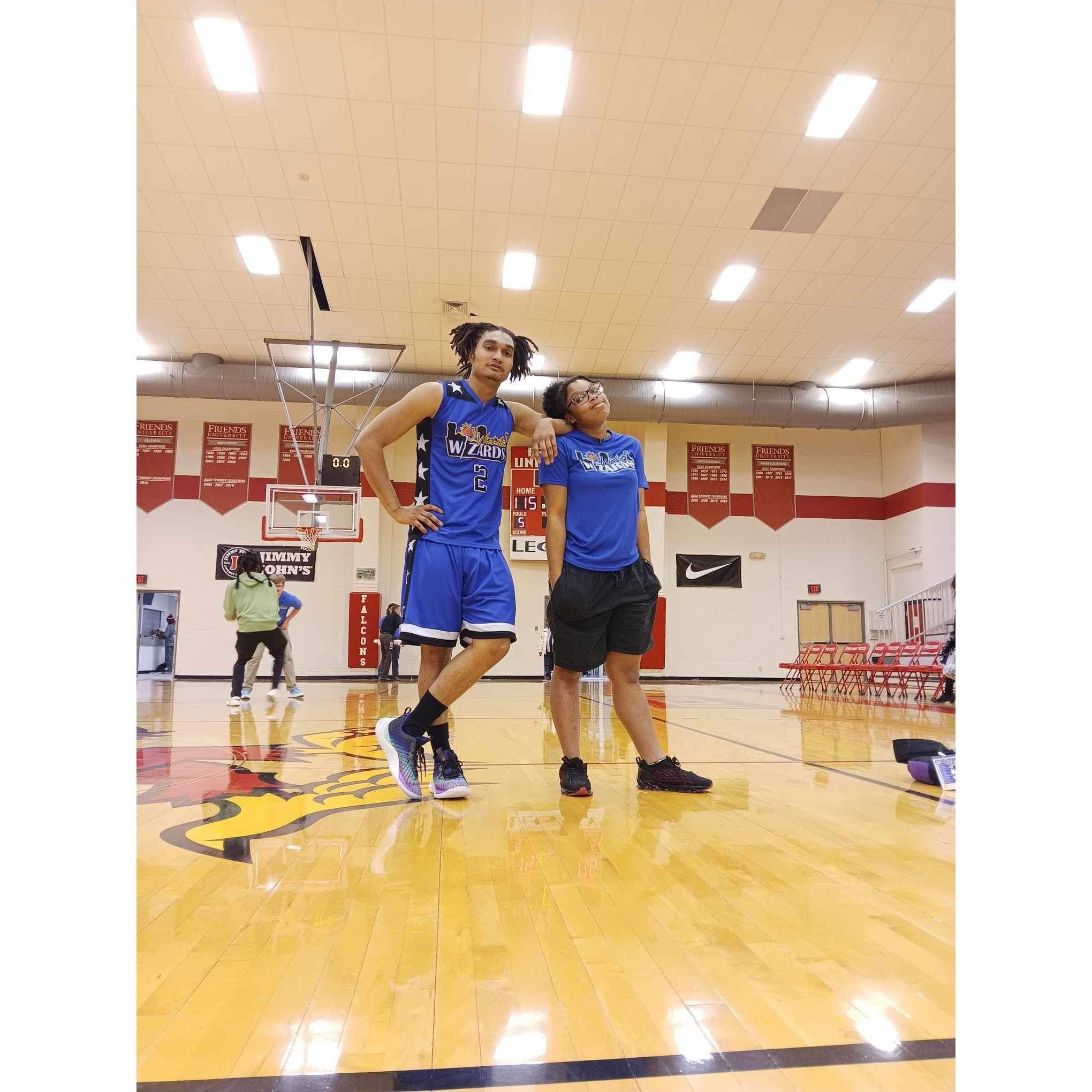 Jalen plays for a different team now, but don’t they look good together.