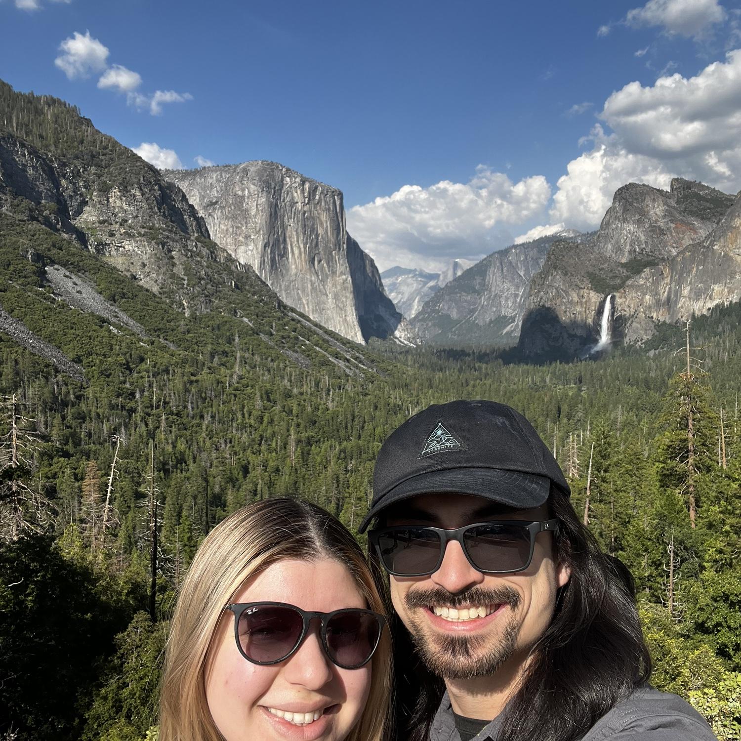 Our first Yosemite trip, May 2023, taken at tunnel view