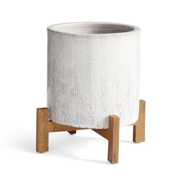 Bungalow Planter, Small- Ivory