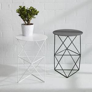 Eric Trine Double Octahedron Pedestal (white)