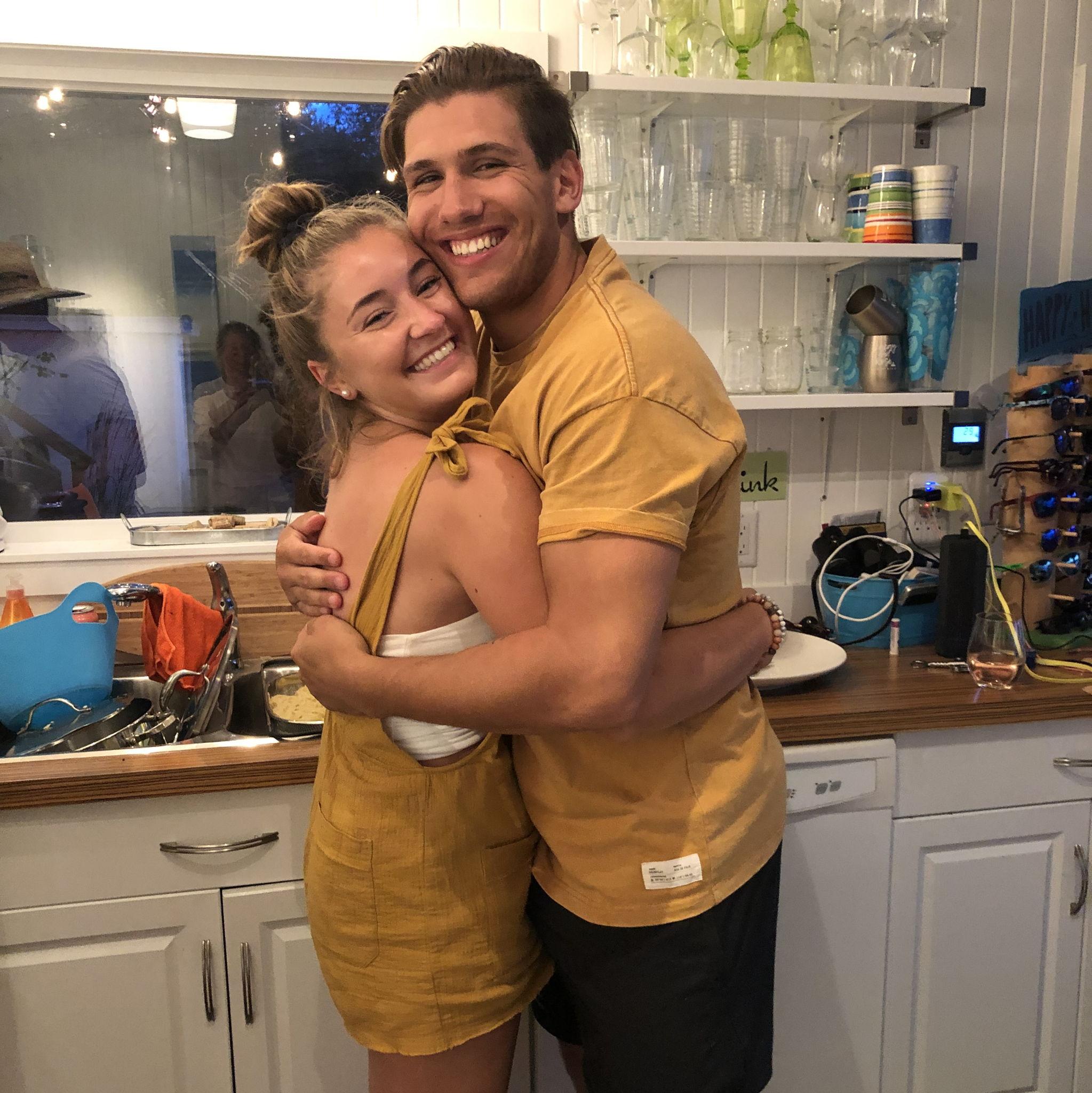 2019! Matching and helping mama with dinner at the beach!