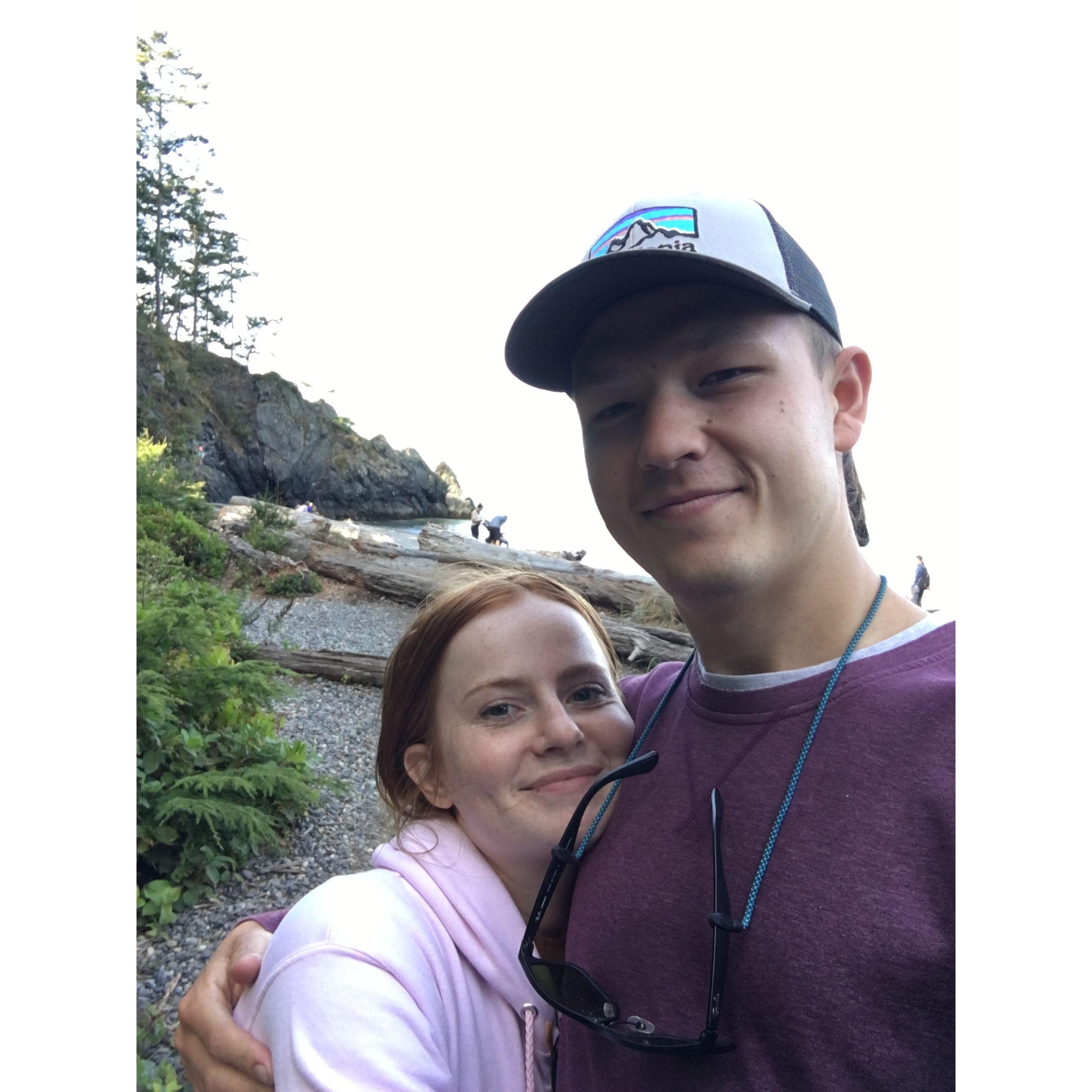 Summer 2020 - Our first little roadtrip to deception pass! (peep the mullet)