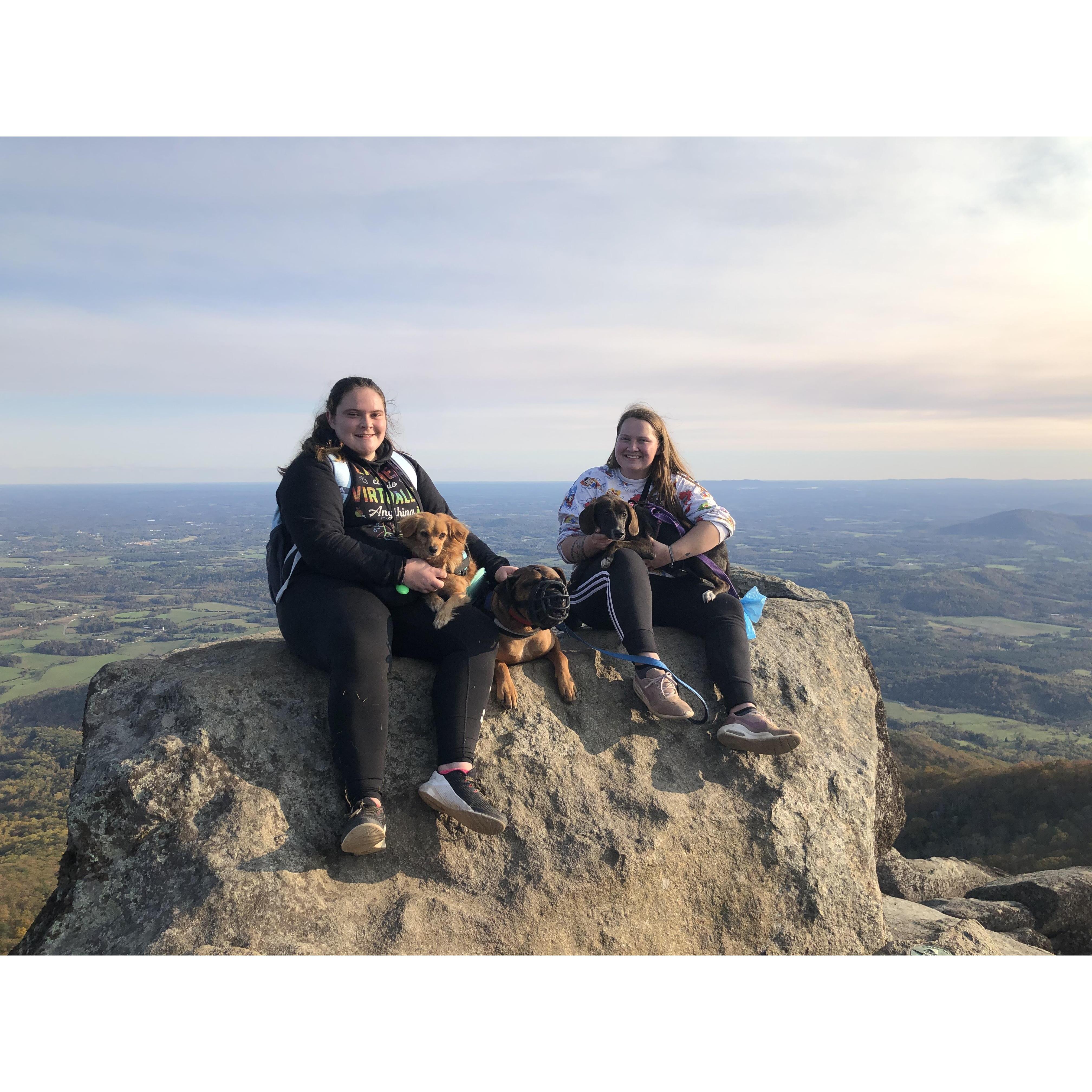 Sharp top mountain, VA