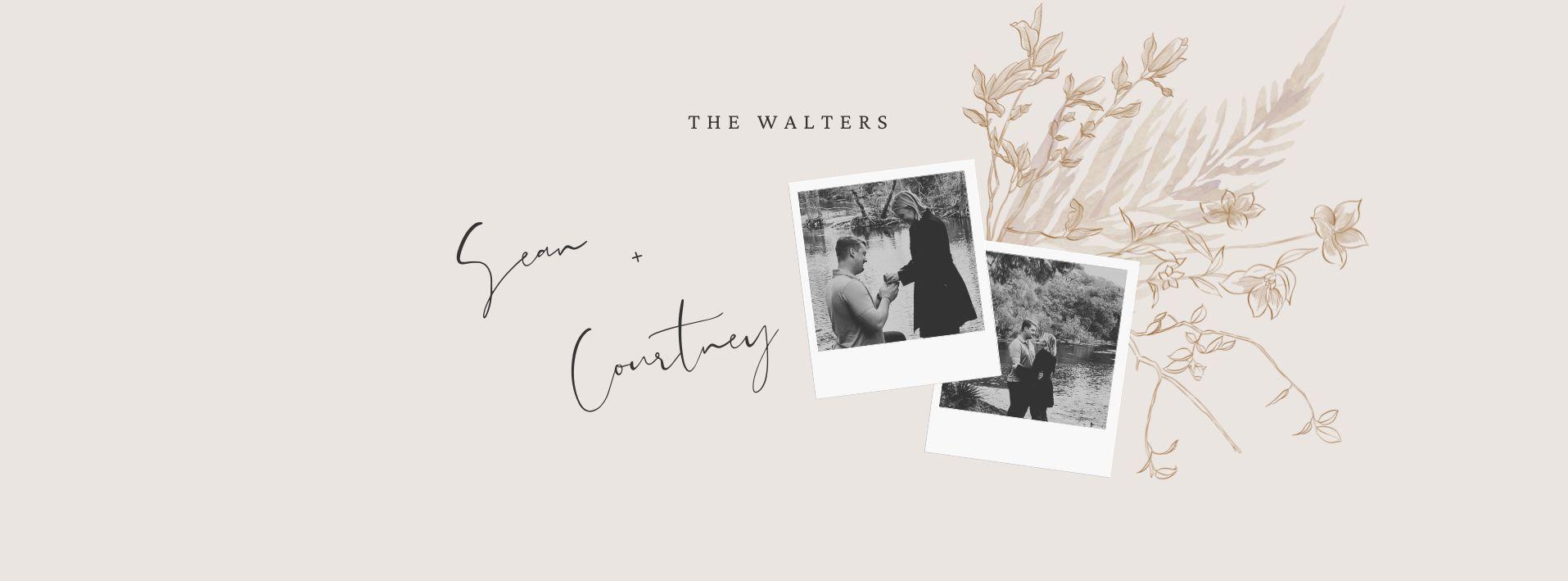 The Wedding Website of Courtney Whitehead and Sean Walter