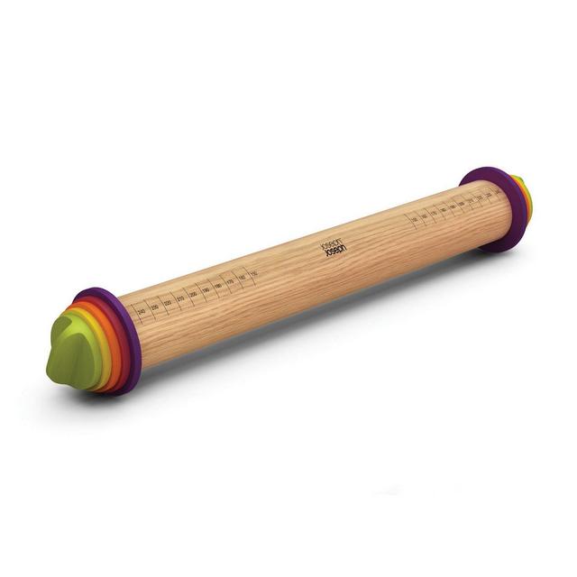 Joseph Joseph Adjustable Rolling Pin Plus, Multi