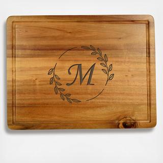 Personalized Acacia Charcuterie Cheese Cutting Board