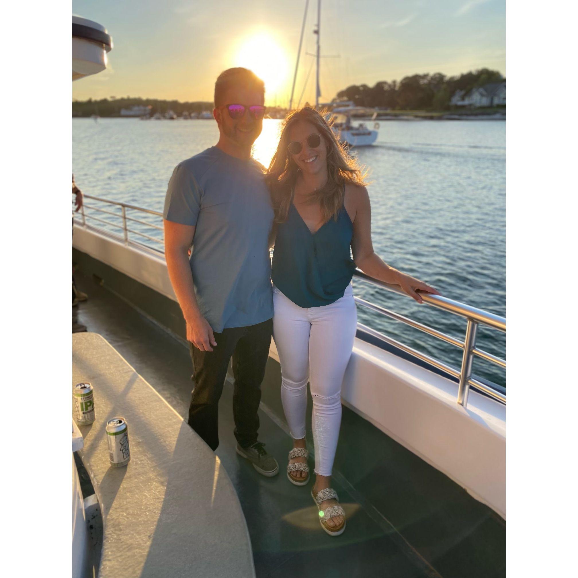 Boat cruise in Portsmouth NH