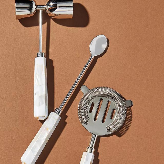 Mother-of-Pearl Bar Tools Set