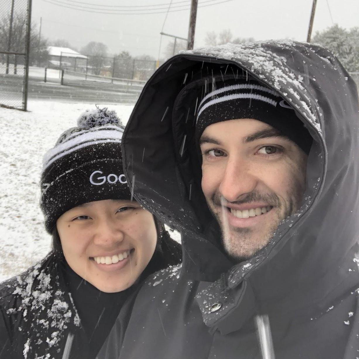 The one day it randomly snowed in Austin!