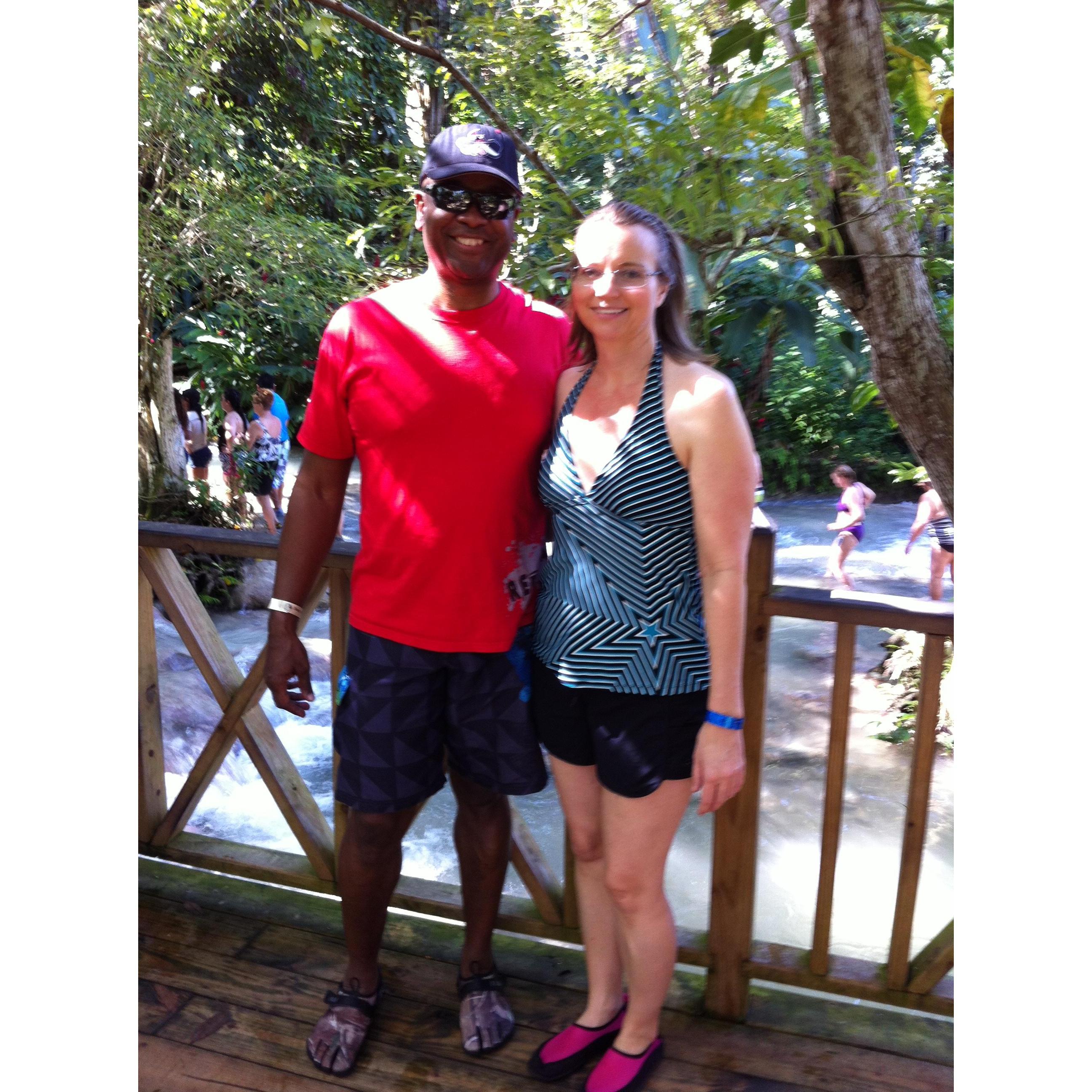 Dunn's River Falls Ocho Rios ,Jamaica-
