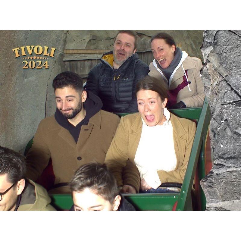 A children's ride at Tivoli Gardens in Denmark (terrifying). March 2024 ๐ก ๐ฉ๐ฐ