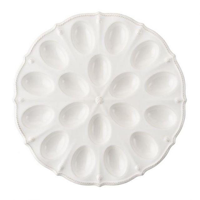 Berry & Thread Whitewash Deviled Egg Platter