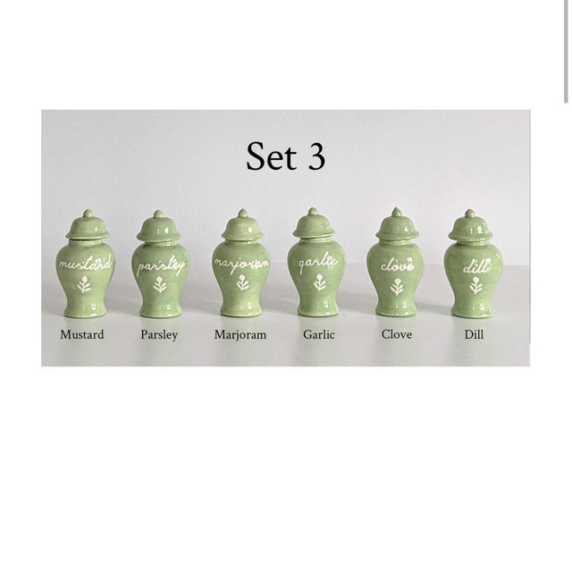 Spice Jar Set 3