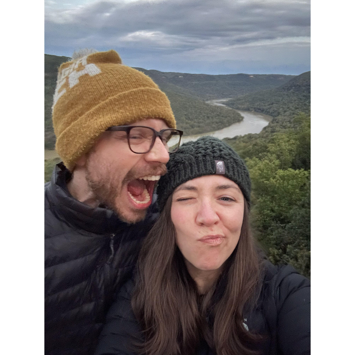 Hiking around the gorge