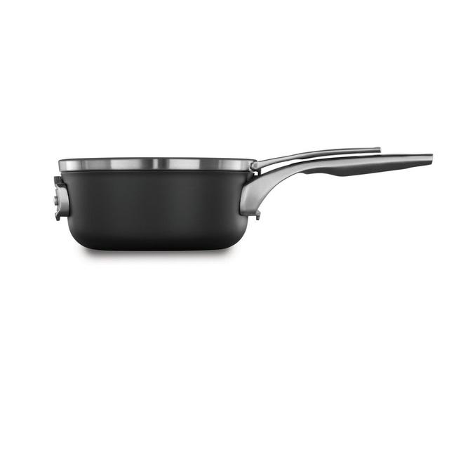 Calphalon Premier™ Space Saving Hard Anodized Nonstick 2.5 qt. Sauce Pan with Cover