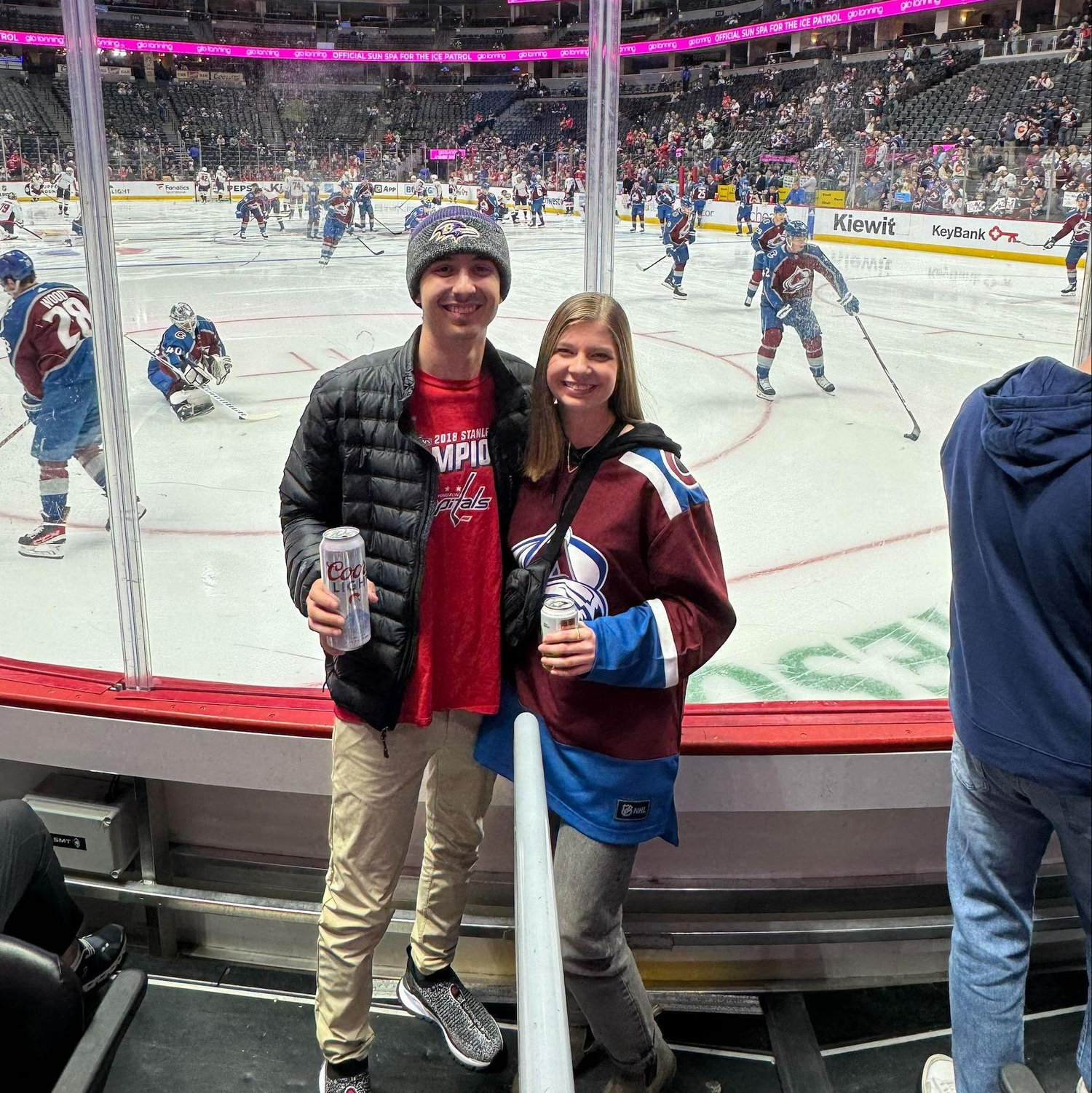 Avalanche vs Capitals