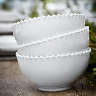 Pearl White Cereal Bowl