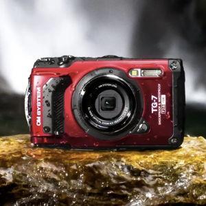 OM System Tough TG-7 Underwater Camera (Red) - Macro Shooting for Nudibranchs