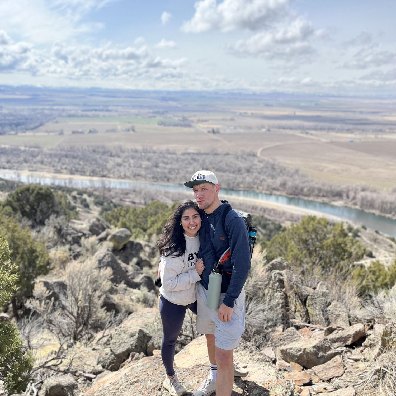 Hiking in Rexburg, Spring Break 2025
