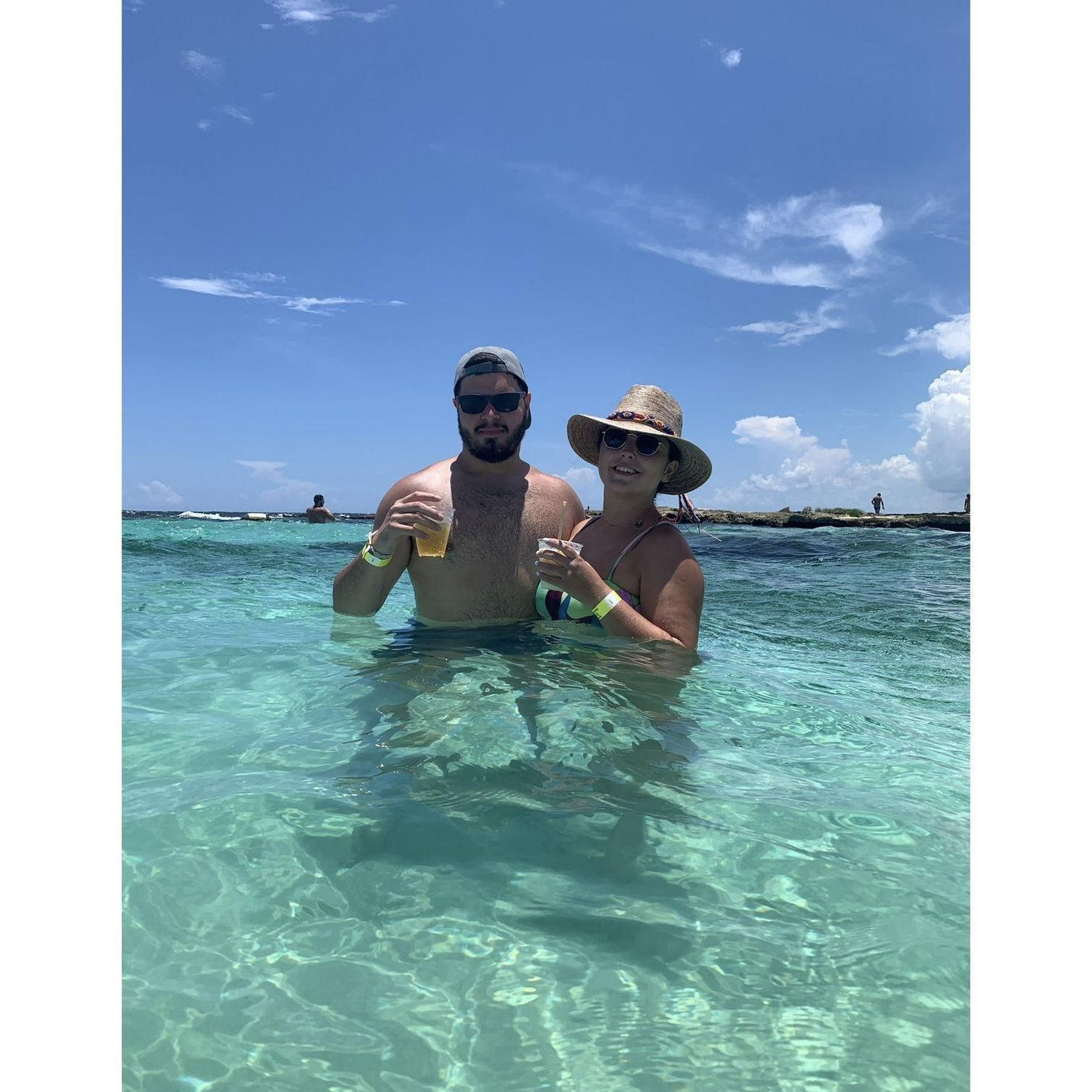 Loving the beach and you in Tulum in August 2021