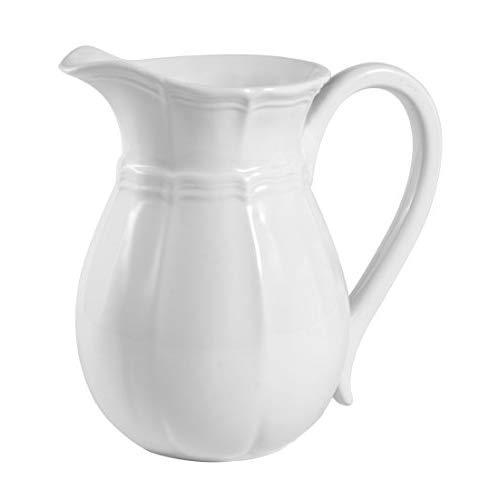 Mikasa French Countryside Pitcher, 47-Ounce, Ivory - 5093641